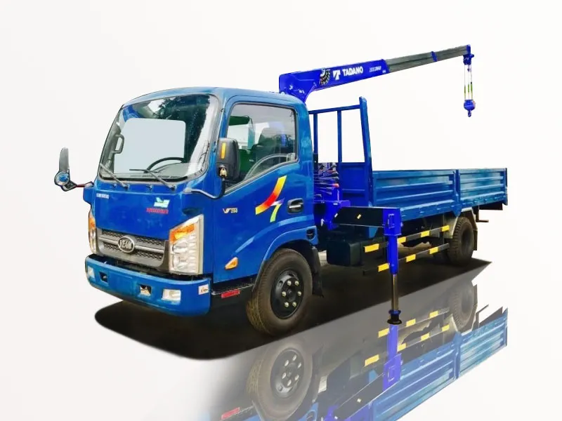 Xe tải Veam VT260 phiên bản thùng kín dài 6.2m chuyên chở hàng cồng kềnh