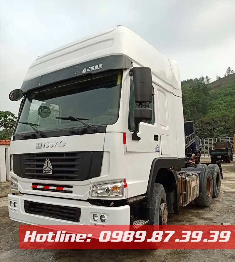 xe đầu kéo howo cũ