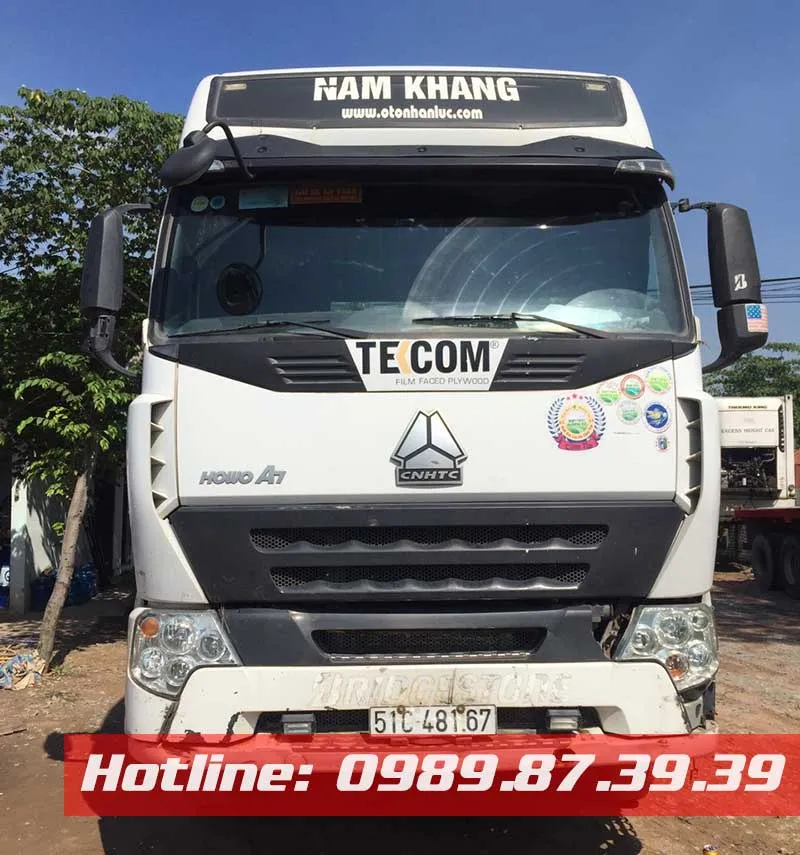 xe đầu kéo howo cũ