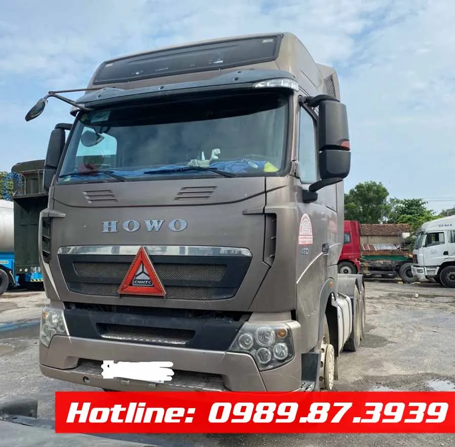 bán xe đầu kéo howo a7 420 cũ