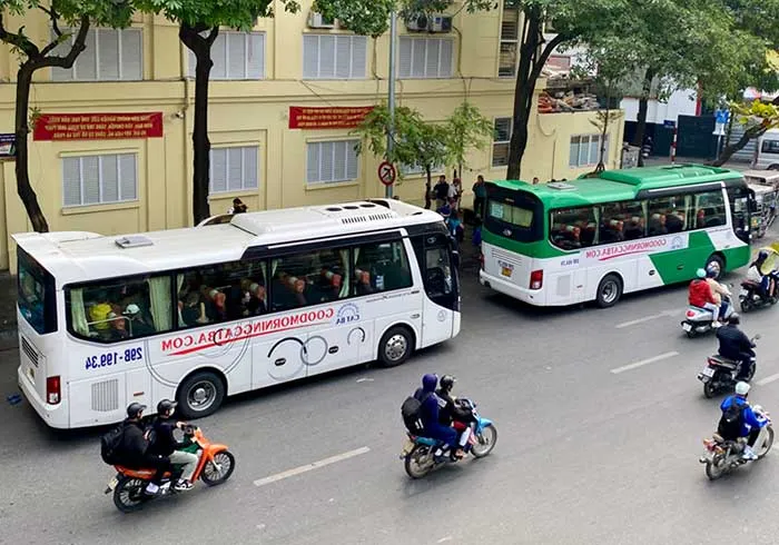 Xe khách đi Cát Bà từ Bến xe Mỹ Đình