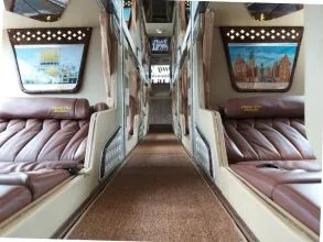 Xe giường nằm êm ái, thoải mái