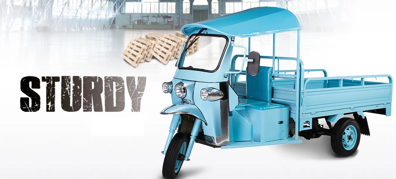 Lô xe điện 3 bánh chuẩn bị bàn giao