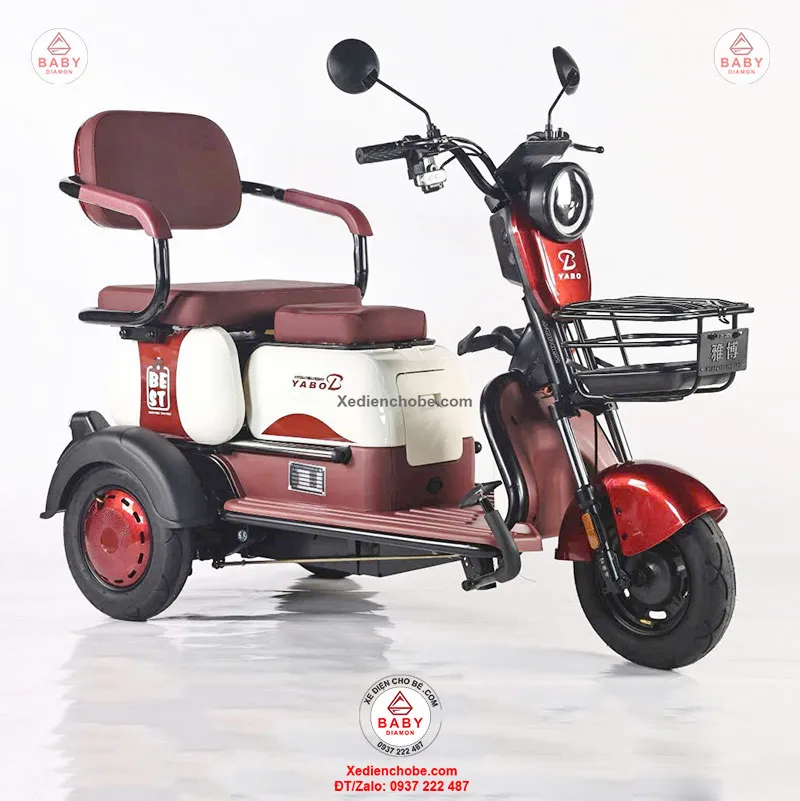 Xe điện 3 bánh Zabo Pro chính hãng