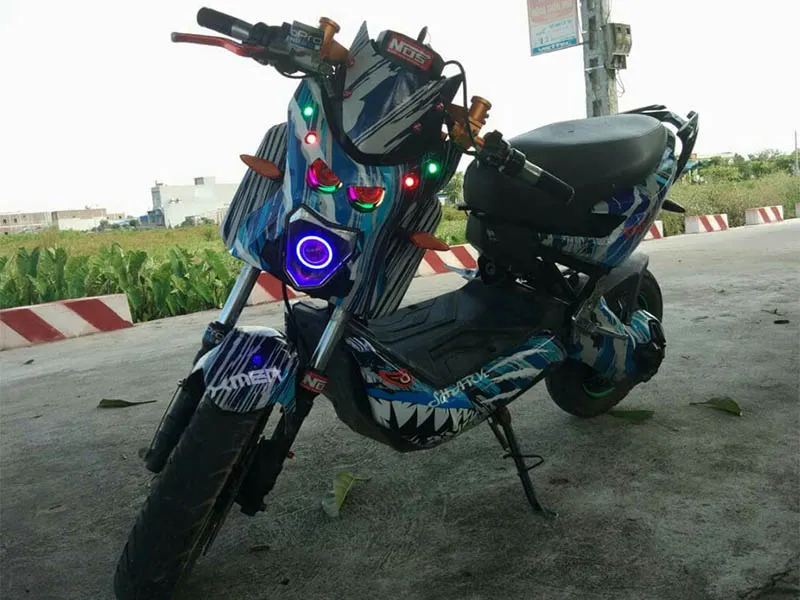 Sử dụng đèn bi cầu LED giúp cải thiện ánh sáng đáng kể so với đèn halogen zin