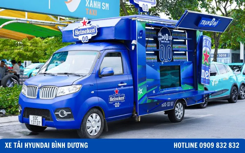 Xe food truck quảng bá thương hiệu