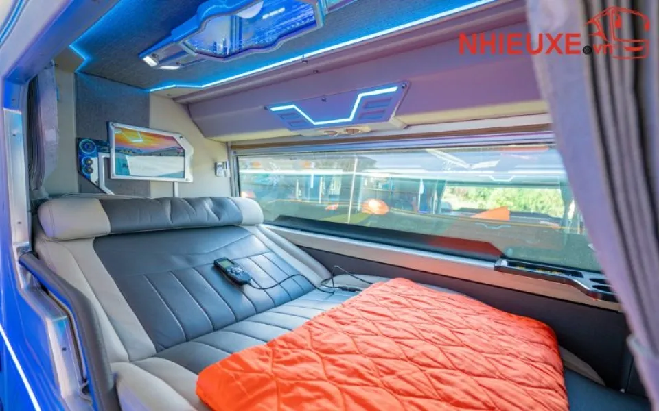 Hệ thống cửa gió điều hòa trên xe khách giường nằm hiện đại