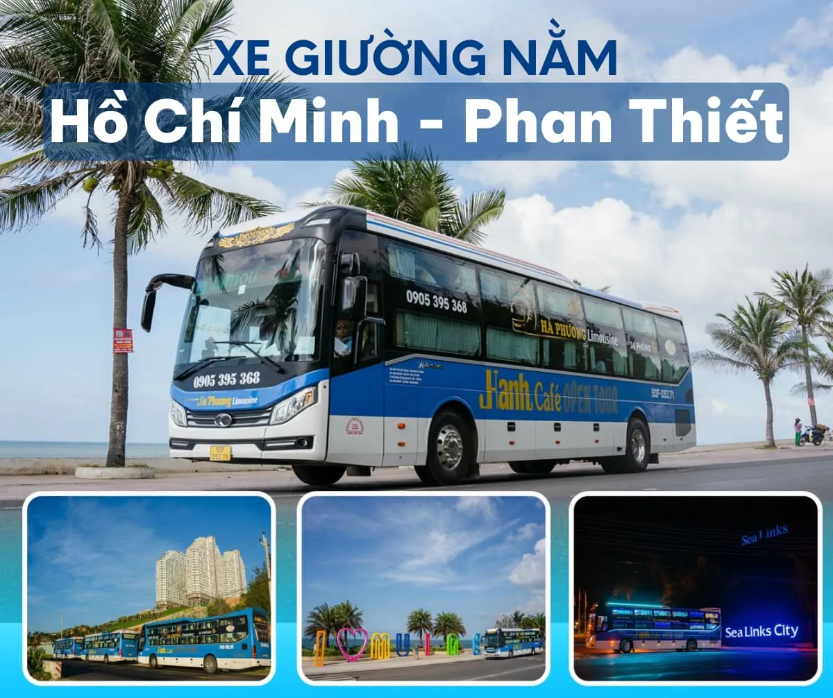 Xe giường nằm phòng vip Hồ Chí Minh - Phan Thiết