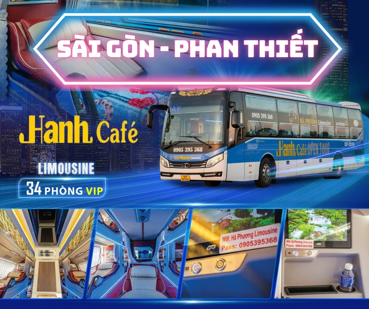 Xe giường nằm phòng VIP Sài Gòn - Phan Thiết
