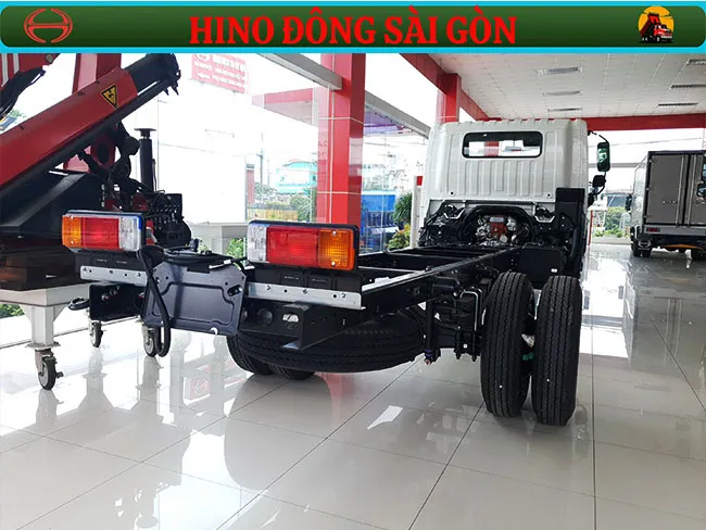 Khung gầm chassi của xe tải Hino XZU730 mới đời 2025