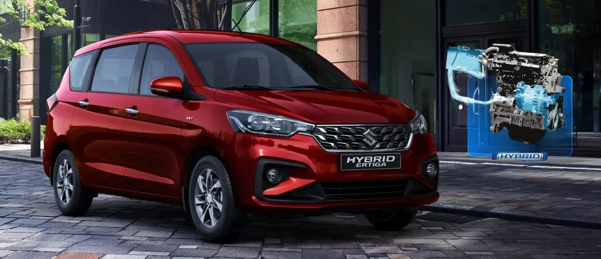 Suzuki Ertiga Hybrid, dòng xe hybrid 7 chỗ giá rẻ và tiết kiệm nhiên liệu