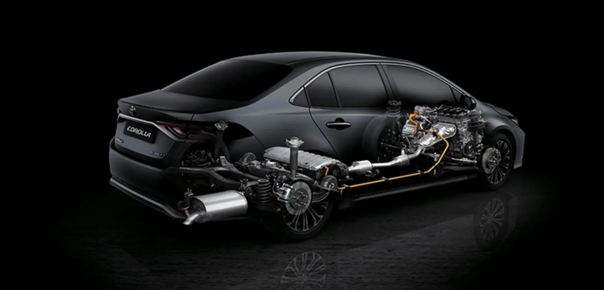 Xe Full Hybrid chuyển đổi thông minh giữa điện và xăng