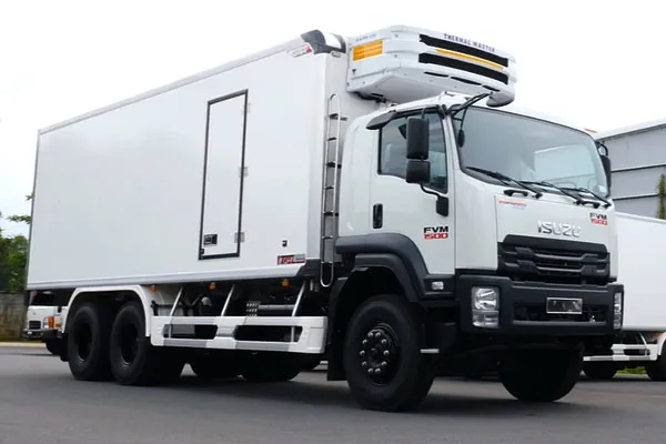 Xe Táº£i Isuzu FVM34TE4 ThÃ¹ng ÄÃ´ng Láº¡nh 14 Táº¥n