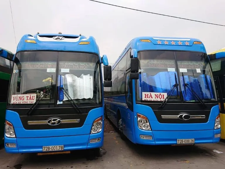 Xe khách Minh Phúc tuyến Hà Nội Vũng Tàu