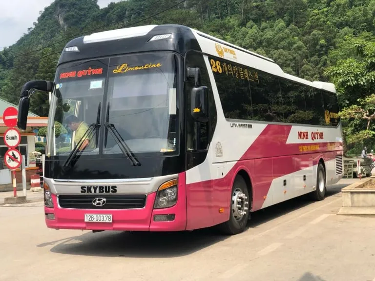 Xe khách Ninh Quỳnh chuyên tuyến Hà Nội Lạng Sơn
