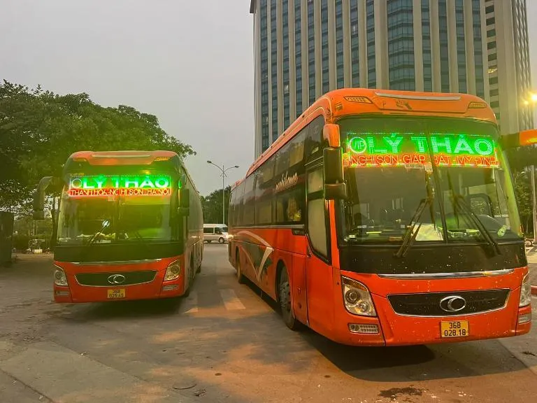 Xe khách Hà Nội Nghi Sơn