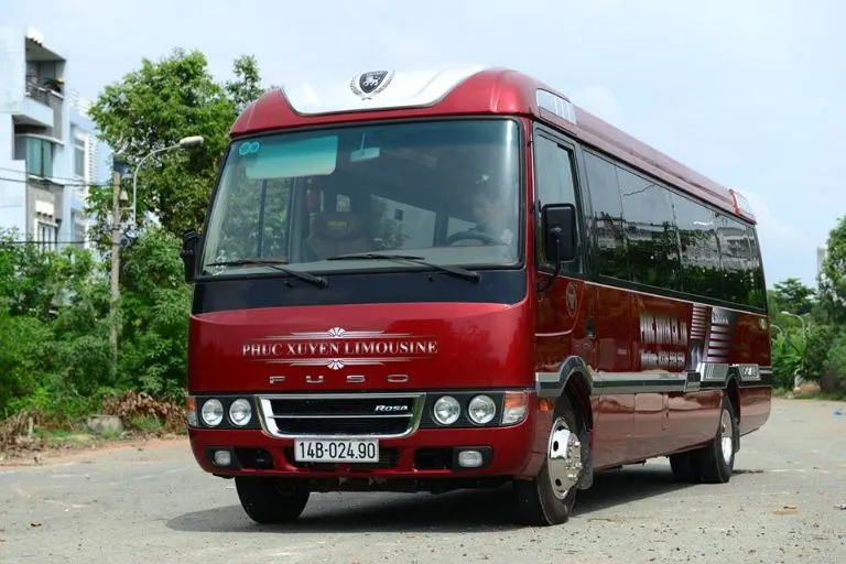 Xe khách Phúc Xuyên tuyến Hải Phòng Hưng Yên