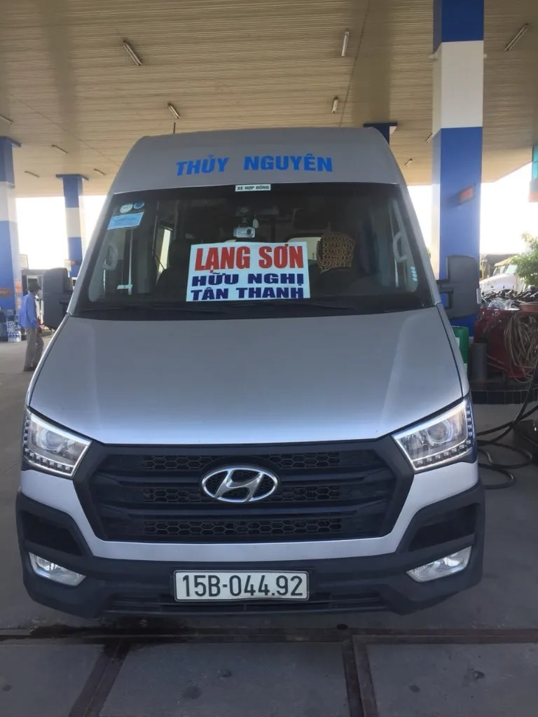 Xe Thủy Nguyên xuất phát từ thị trấn Minh Đức