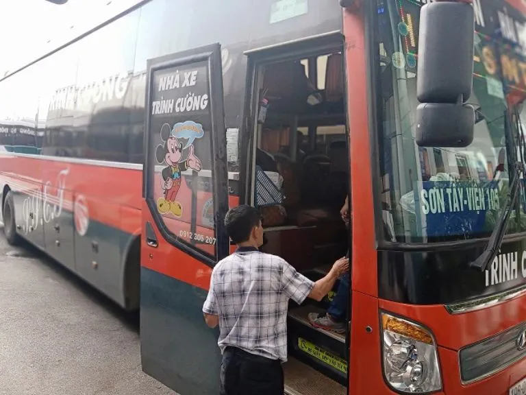 Xe khách Trình Cường đi Hải Phòng - Phú Thọ