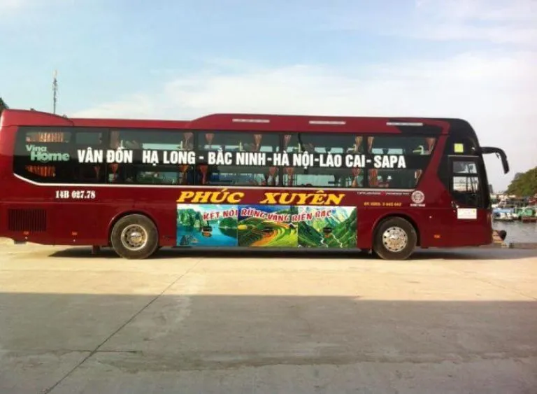 Xe khách Phúc Xuyên đi Hải Phòng - Vĩnh Phúc