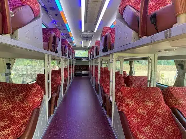 Nội thất xe giường nằm cao cấp