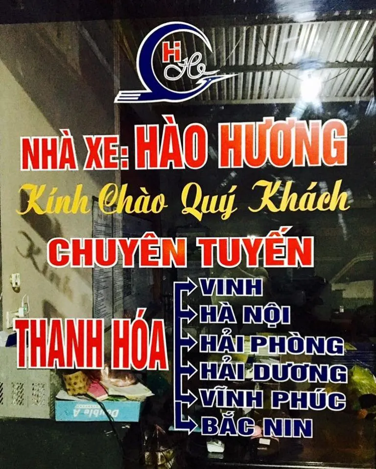 xe khách thanh hóa hải dương