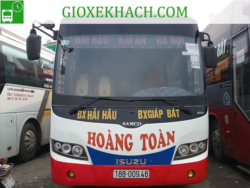 Xe khách tuyến Hải Hậu đi Giáp Bát