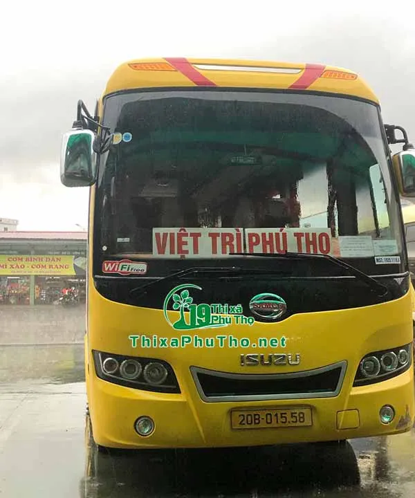 Xe khách Việt Trì Thái Nguyên chạy tuyến cố định hàng ngày