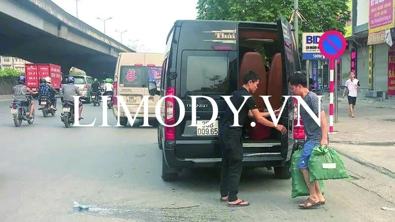 Xe khách Vietbus tuyến Yên Lập - Mỹ Đình