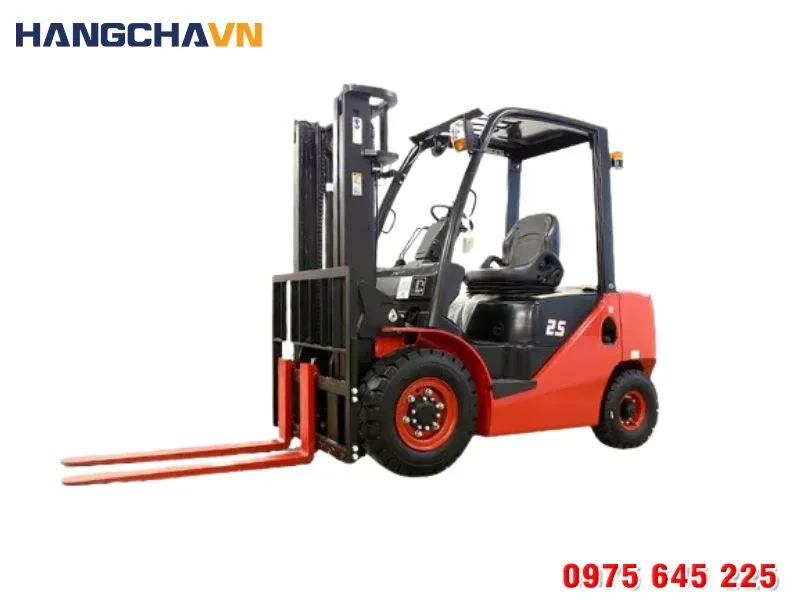Xe nâng dầu 2.5 tấn Hangcha nhập khẩu chính hãng tại kho