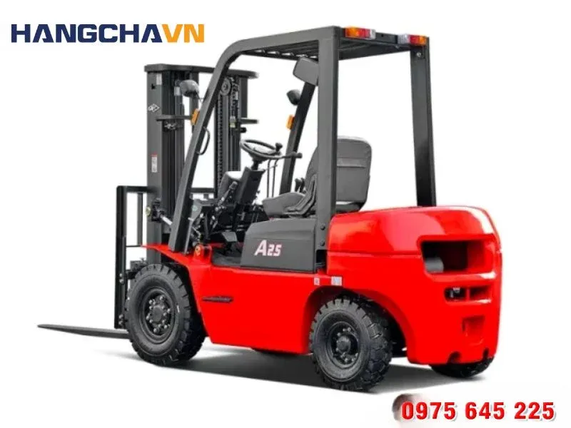 Thiết kế thân xe nâng 2.5 tấn tối ưu hóa khí động học