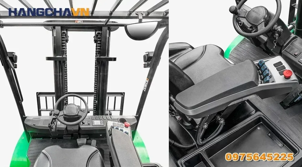 Xe nâng điện 10 tấn