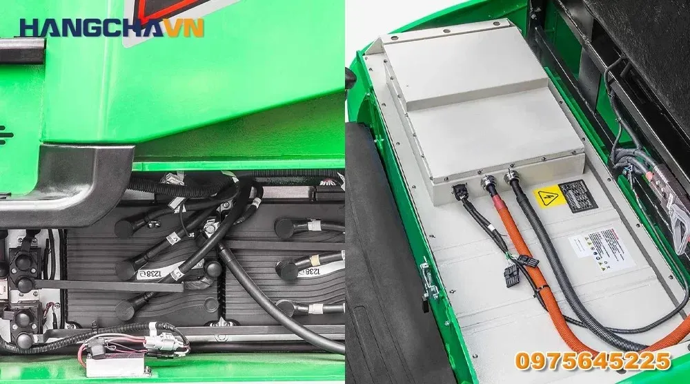 xe nâng điện 10 tấn