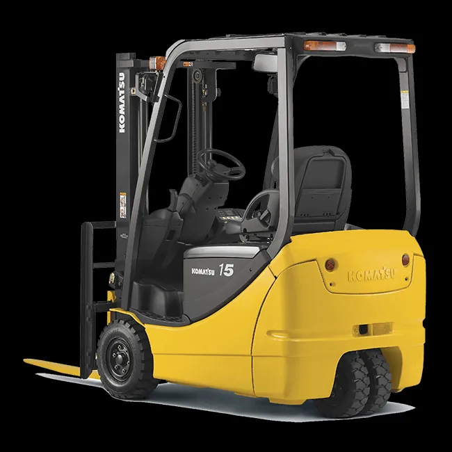 Xe nÃ¢ng Ä'iá»‡n 3 bÃ¡nh Komatsu 1.5 táº¥n