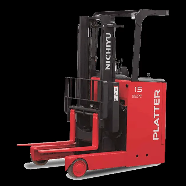 Xe nÃ¢ng Ä'iá»‡n Ä'á»©ng lÃ¡i Nichiyu