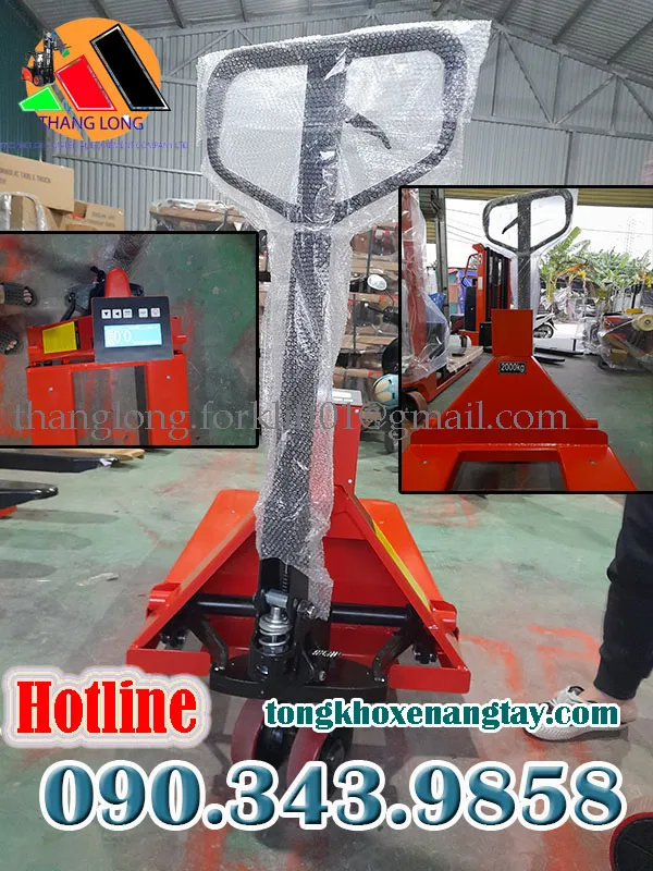 Xe Nâng Gắn Cân 2 Tấn CBY.CW 2.0