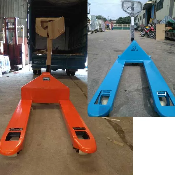 Kiểm tra độ dày khung thép trước khi mua xe nâng tay 5 tấn