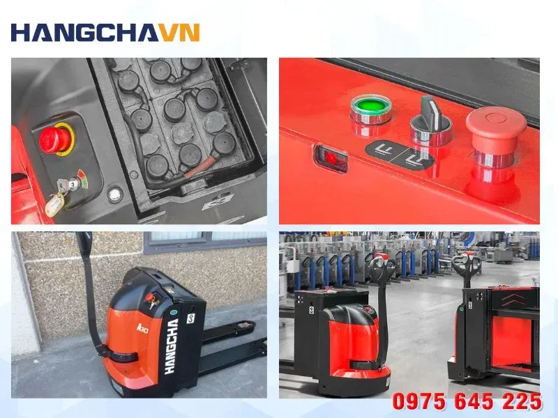 Thành phần của xe nâng tay điện 3 tấn Hangcha