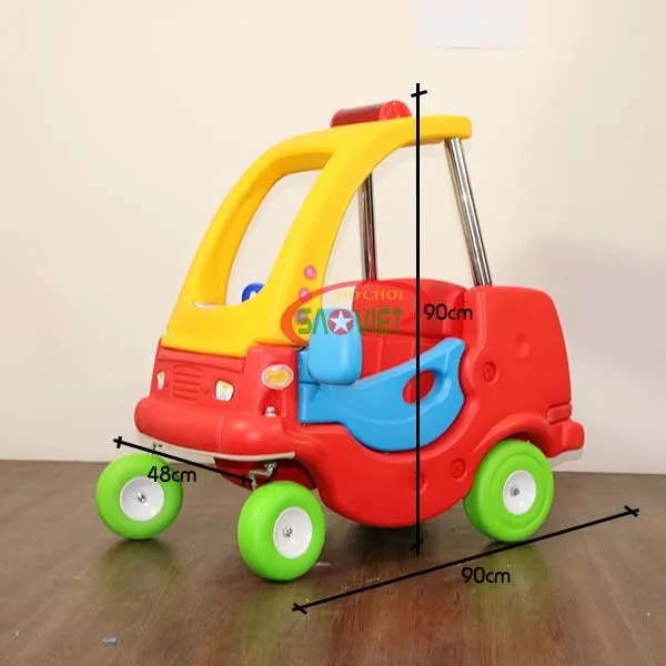 Xe ô tô chòi chân có mái che S18N03