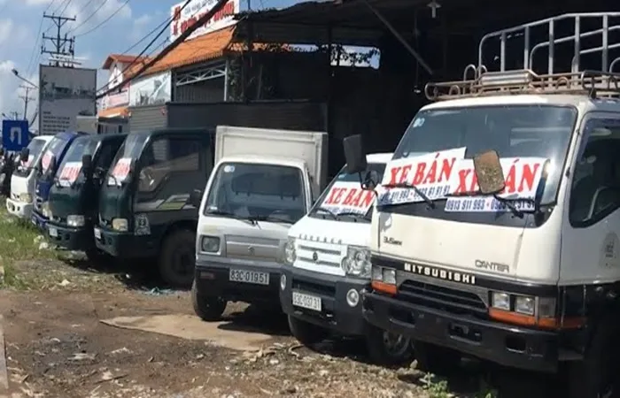 Xe bán tải hết đời và ô tô cũ được công ty Việt Đức thu mua trên toàn quốc