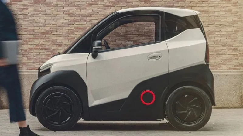 Mẫu xe ô tô điện 2 chỗ Silence S04 với thiết kế hiện đại và pin rời