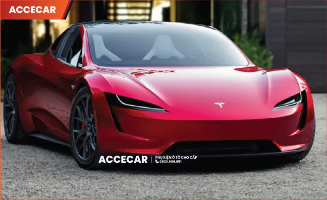 Hình ảnh Tesla Roadster, mẫu xe thể thao điện với giá bán đắt nhất