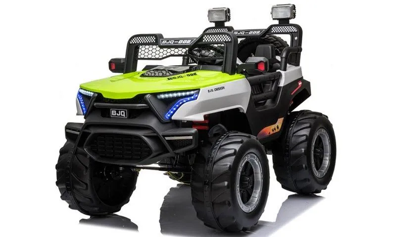 Xe ô tô điện trẻ em 2 chỗ ngồi, tải trọng lớn BJQ008 địa hình