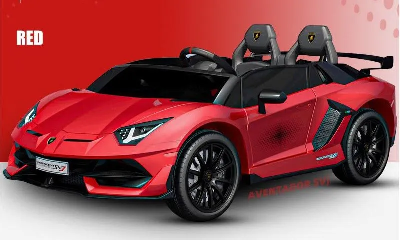 Xe ô tô điện trẻ em bản quyền Lamborghini 2 chỗ ngồi rộng BDQ019