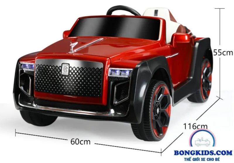 Kích thước xe ô tô điện trẻ em Lt928