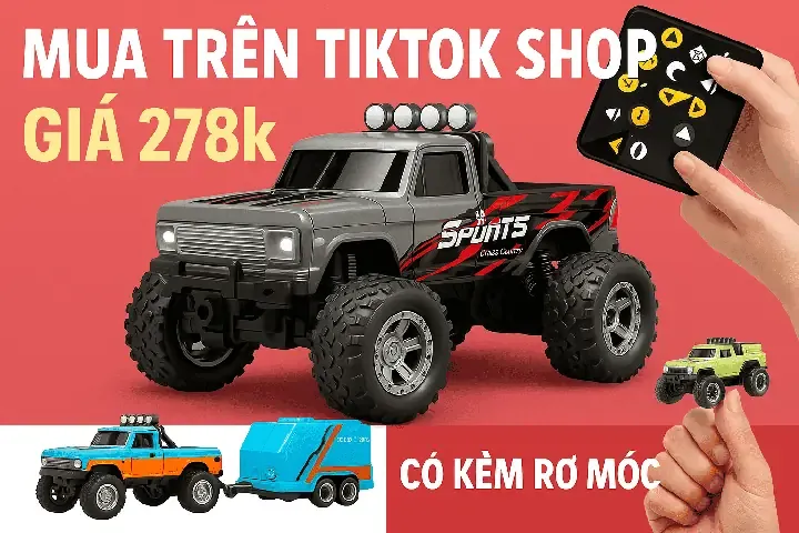 So sánh các mẫu xe ô tô điều khiển từ xa giá rẻ