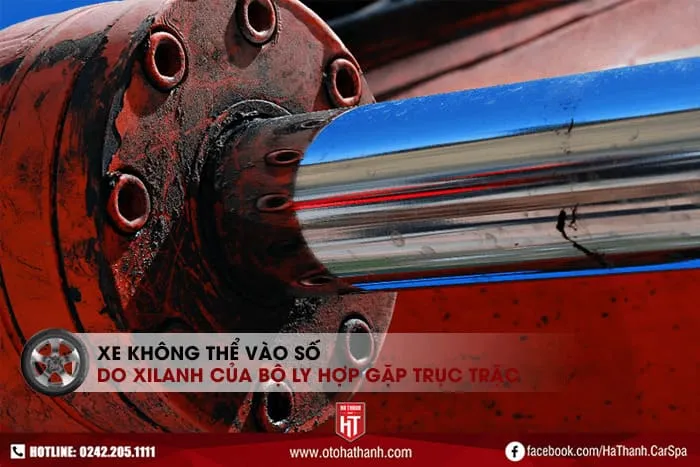 Xe ô tô không vào được số do xi lanh của bộ ly hợp gặp trục trặc hoặc bị rò rỉ