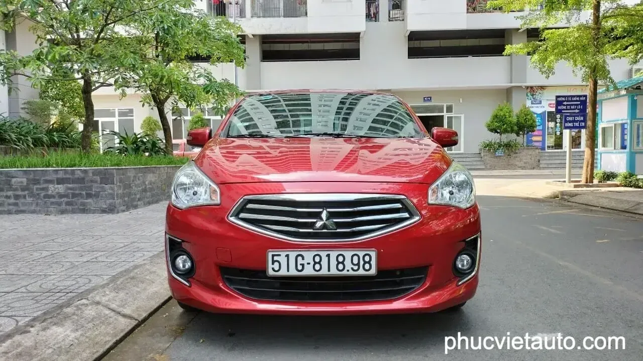 Xe ô tô Mitsubishi Attrage đã qua sử dụng, một ví dụ điển hình của xe ngân hàng thanh lý