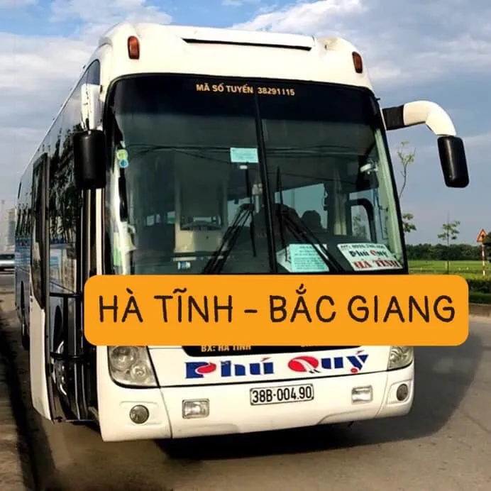 Hãng xe Phú Quý phục vụ khách đi Bắc Ninh Hà Tĩnh và ngược lại