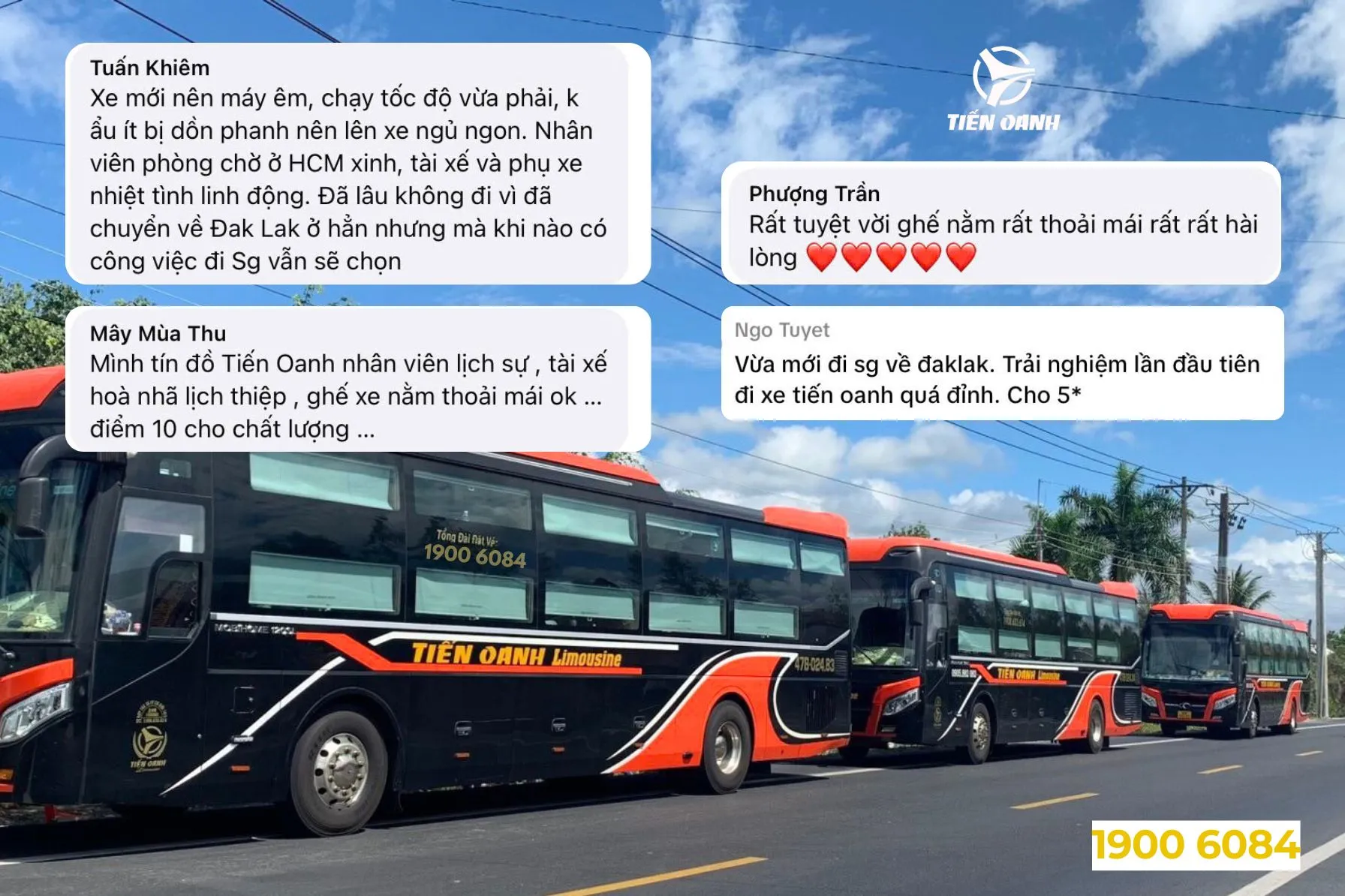 Xe khách Sài Gòn Đắk Nông Tiến Oanh